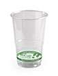 BioCup cup clear, PLA, biodegradable, compostable, 280ml