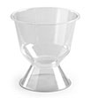 BioCup wine goblet clear, PLA, biodegradable, compostable, 180ml
