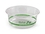 BioCup container clear, PLA, biodegradable, compostable, 360ml