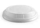 BioCup lid, biodegradable, compostable, white 8oz